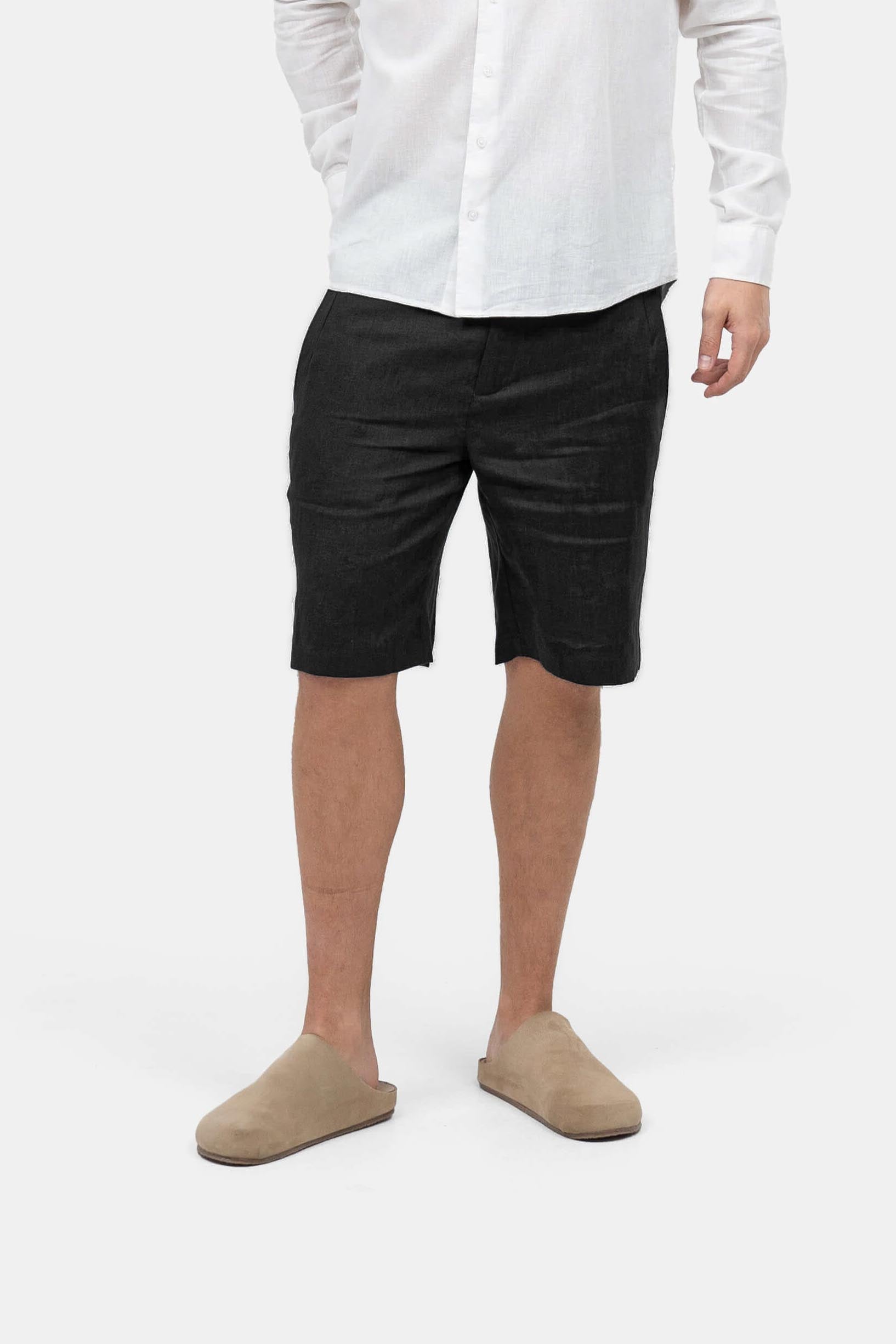 Hørshorts Sort | Skagen-clothing.dk